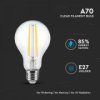 LED žiarovka E27 12,5W 1550lm A70 číra