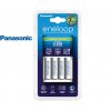 Nabíjačka Panasonic BQ-CC17 + 4xAA Eneloop Ni-MH aku. 2000mAh