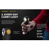 Nabíjateľná LED Čelovka Armytek Wizard C2 PRO MAX USB, Studená biela (CW)