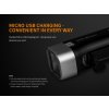 Nabíjateľné LED bicyklové svietidlo Fenix BC25R Praktik Set
