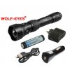 Nabíjateľný prísvit k nočnému videniu Wolf-Eyes Ranger IR850, USB v.2017Praktik Set