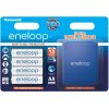 Panasonic Eneloop AA NiMH 2000mAh 4ks + púzdro, 2100 cyklov nabíjania