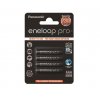 Panasonic Eneloop Pro AAA NiMH 4ks 500 cyklov nabíjania