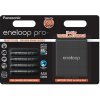 Panasonic Eneloop Pro AAA NiMH 4ks 950mAh + púzdro, 500 cyklov nabíjania