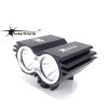 Predné LED bicyklové svietidlo SolarStorm X2 1200lm, CW-Studená biela, nabíjateľný Praktik Set