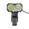 Predné LED bicyklové svietidlo SolarStorm X5 1200lm, CW-Studená biela, nabíjateľný Praktik Set