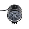 Predné LED bicyklové svietidlo SolarStorm X6 DW (Denná biela)1800lm+batériový pack Samsung 5200mAh 8,4V