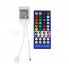RGB+W stmievač s diaľkovým ovládaním, 40 tlačidiel, pre LED pás 2159