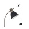 Stojanová lampa čierna