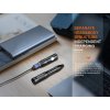 Taktické pero Fenix T6 s LED baterkou, USB-C nabíjateľné