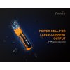 Vysokoprúdový 14A chránený Li-ion akumulátor Fenix 18650 3000 mAh 3,6V