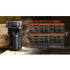 LED Baterka Acebeam X75, 67000lm,12x XHP70.3 HI LED, Li-ion Battery pack 14.4V 4x 21700 IMR 4250mAhCW (Studená biela)