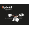 LED čelovka PETZL ACTIK CORE HYBRID šedá