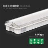 Núdzové LED svietidlo 3W, 6400K, 130lm, VT 996 (V TAC) (7)