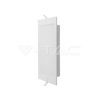 Mini LED panel štvorcový Backlit 18W, 6500K, 1980lm, VT 61018 SQ (V TAC) (1)