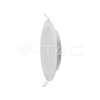 Mini LED panel okrúhly Backlit 12W, 6500K, 1200lm, VT 61012 RD (V TAC) (1)