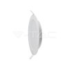 Mini LED panel okrúhly Backlit 6W, 6500K, 6600lm, VT 61006 RD (V TAC) (1)
