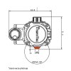 ThermVisia Blaser oceľový adaptér pre ThermTec Vidar Verzia: old