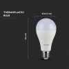 LED žiarovka V-TAC E27 15W 1350lm A60 - 3PACK