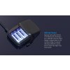 Nabíjateľný akumulátor XTAR AA Li-ion 2000mAh 1,5V, chránený