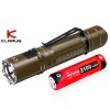 LED Baterka Klarus XT2CR Pro - USB nabíjateľný + 1x Li-ion akumulátor Klarus IMR 18650 3100mAh 3,6V