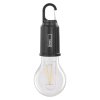 LED žiarovka/kemping lampa s USB nabíjaním