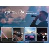 Nabíjateľný 4x akumulátor XTAR AA Li-ion 2700mWh/1750mAh 1,5V, chránený s indikátorom nízkeho napätia + Púzdro