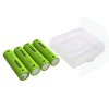 Nabíjateľný 4x akumulátor XTAR AA Li-ion 2700mWh/1750mAh 1,5V, chránený s indikátorom nízkeho napätia + Púzdro
