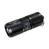LED kľúčenka so ZOOM optikou Tank007 E16, USB C nabíjateľná Čierna (1)