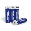 USB C nabíjateľný 4x akumulátor XTAR AA Li ion LR 2000mAh 1,5V 2,5A (1)