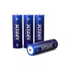 4x akumulátor XTAR AA Li ion CLR 3300 1,5V 2,5A, chránený + Púzdro