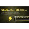 Nitecore NL2155HPi 5500mAh 20A – Špičkový i-Series Li-ion akumulátor  5500 mAh | 20A Discharge | 21700 i-Series | Li-ion