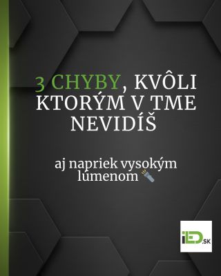 Lúmeny sú v marketingu fajn, ale v lese ti je dôležitejšia optika a výdrž... 🔦🌲 Všetci sme to zažili. Kúpiš si čelovku s...