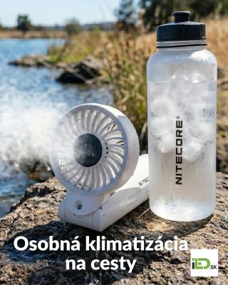 🥵 Vonku je PEKLO, ale ty sa môžeš smiať. Zmeň pravidlá hry s taktickým chladením od Nitecore! 🧊 Toto nie je len obyčajný...