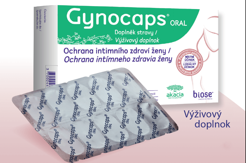 Intímne zdravie s Gynocaps oral