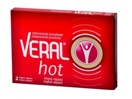 Veral Hot hrejivá náplasť 2 ks