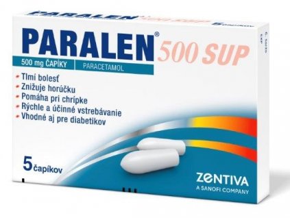 Paralen 500 čapíky 5 x 500mg