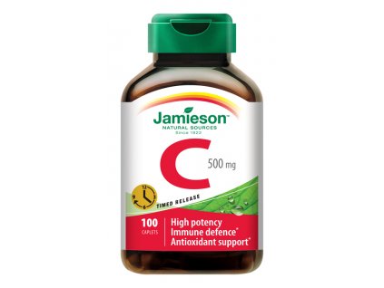 Jamieson Vitamín C 500 mg s postupným uvoľňovaním 100 tabliet