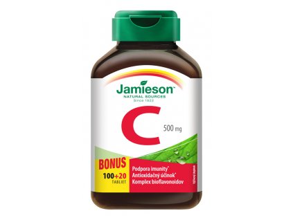 Jamieson Vitamín C 500 mg 100+20 tabliet