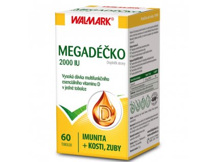 Walmark Megadéčko 2000IU 60 tabliet