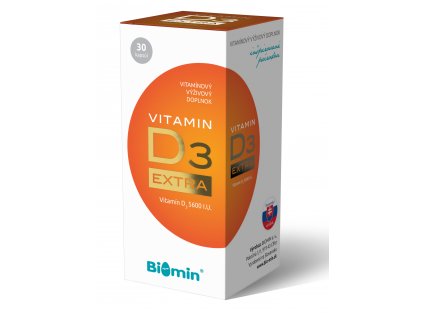 Biomin Vitamin D3 Extra 30 kapsúl