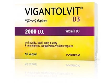 Vigantolvit D3 2000 IU 60 kapsúl