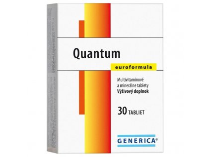 Generica Quantum Euroformula 30 tabliet