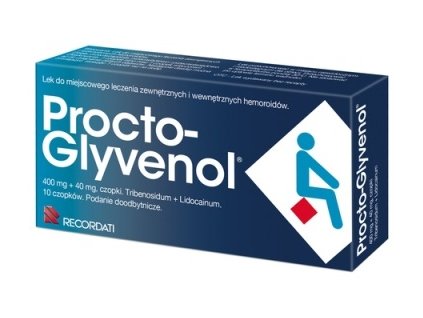 Procto-Glyvenol čapíky 10 ks