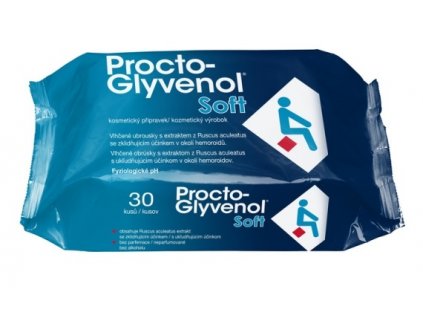 Procto-Glyvenol soft vlhčené obrúsky 30 ks