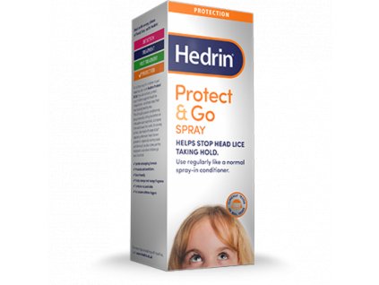 Hedrin Protect & Go Spray ochrana proti všiam 120 ml