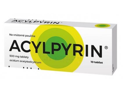 ACYLPYRIN tablety 10x500 mg