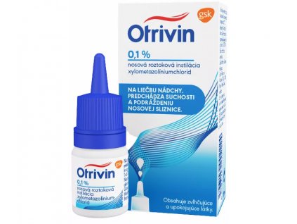 Otrivin 0,1% kvapky 10 ml / 1 mg