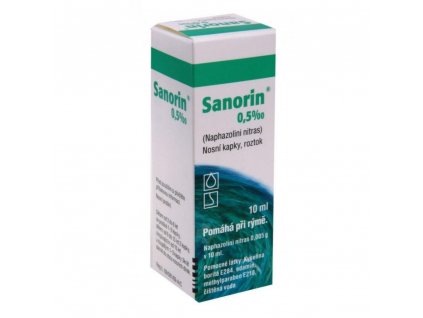 Sanorin 0,5‰ kvapky 10 ml