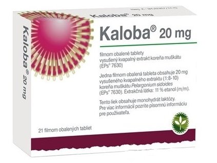 Kaloba tablety 21 x 20 mg